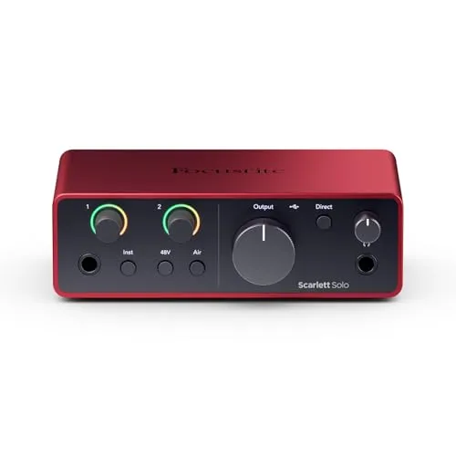 Focusrite Scarlett Solo (4th Gen)